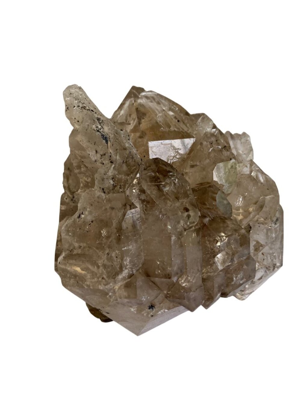 Natural Large Smoky Quartz Crystal Cluster Stone Mineral Specimen 6+ Pounds
